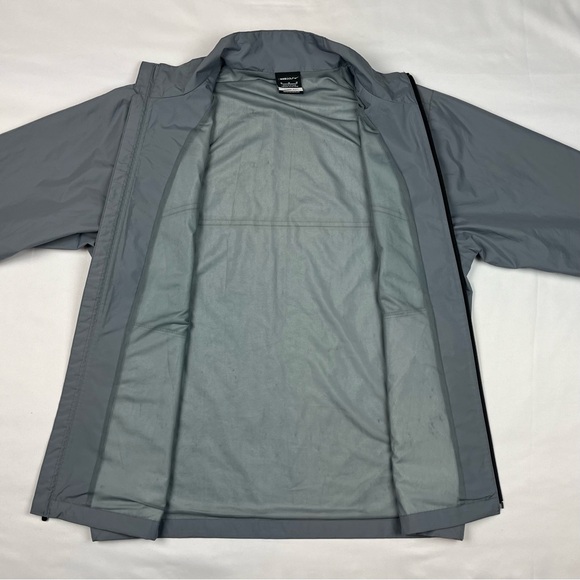 Nike Golf Storm Fit Bethune Cookman Mens Windbreaker Rain Jacket Medium Grey A6 - Picture 3 of 10